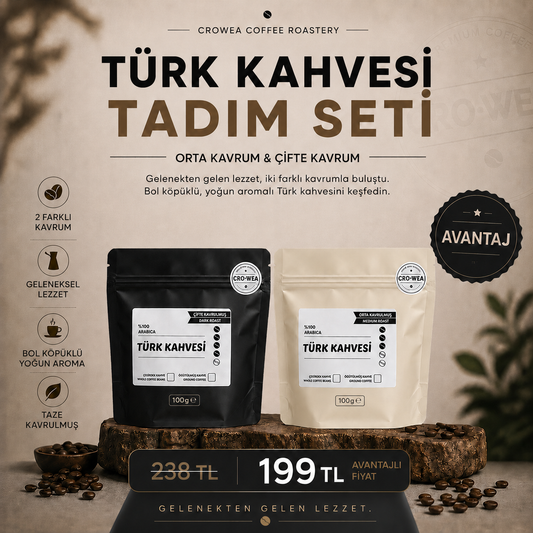 Türk Kahvesi Tadım Seti (2 x 100 g)